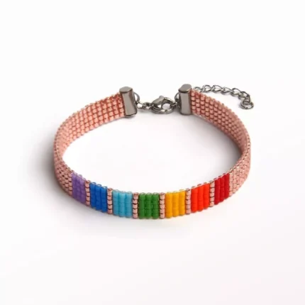 nanogica rainbow roze zlatna